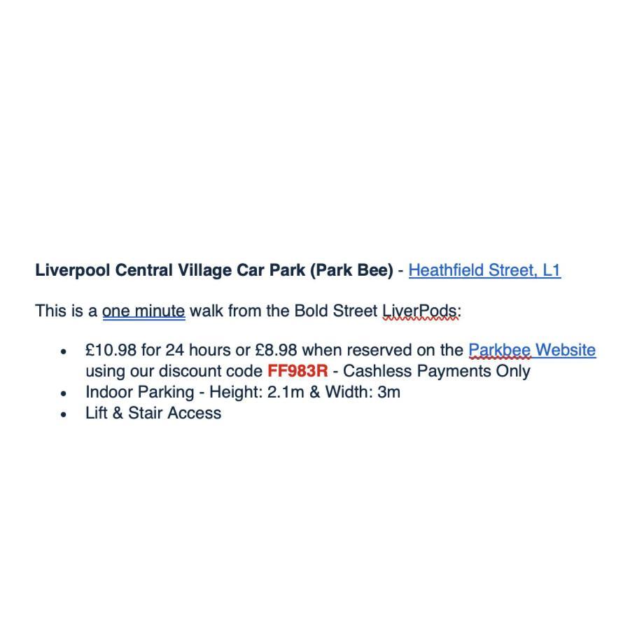 The Bold St Liverpods By Serviced Living Λίβερπουλ Εξωτερικό φωτογραφία